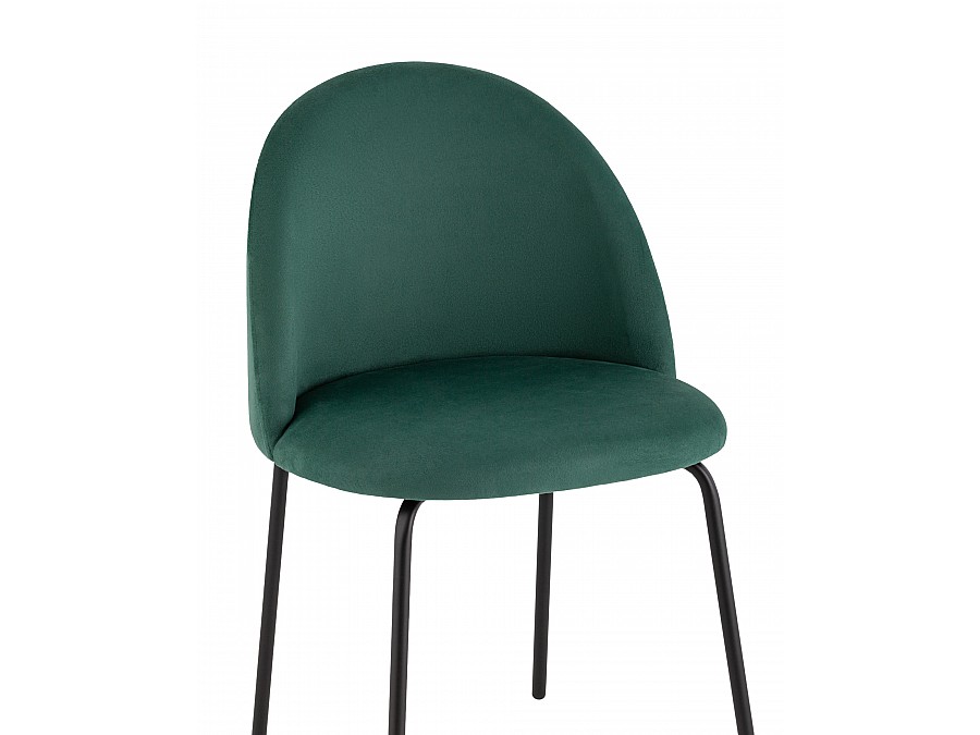 Стул Коди велюр зелёный