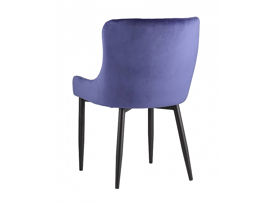 Стул Ститч велюр синий
