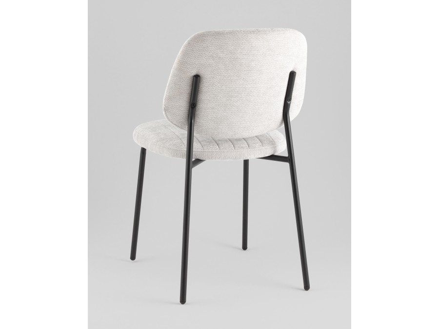 Стул обеденный Patrys светло-серый шенилл