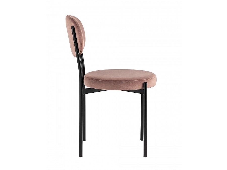 Стул Бриф NEW велюр пыльно-розовый