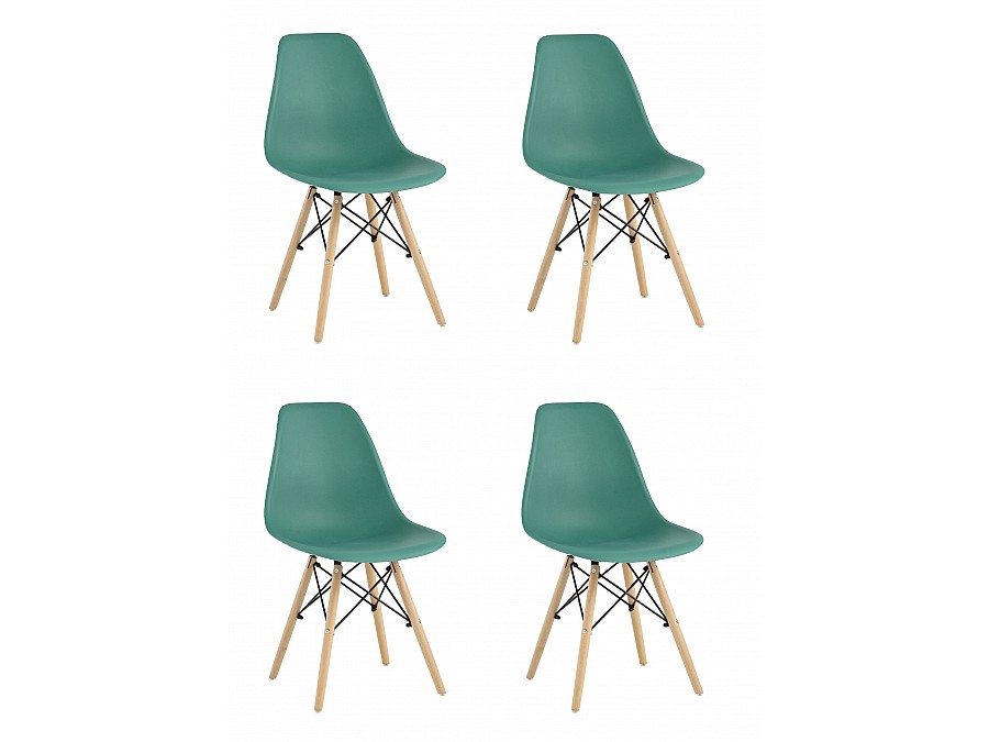 Стул Style DSW серо-зеленый x4