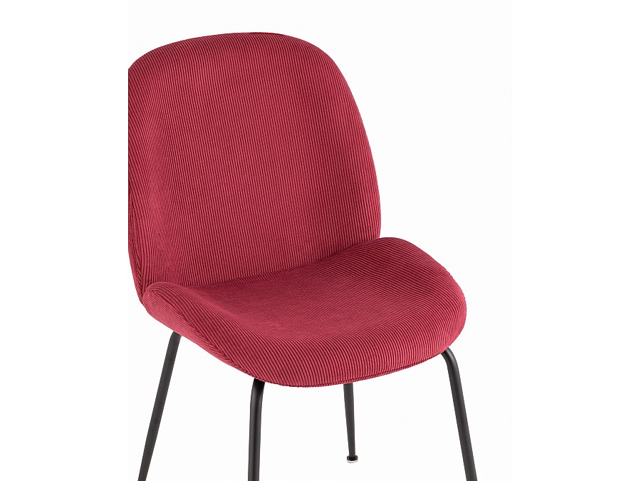 Стул Beetle велюр красный