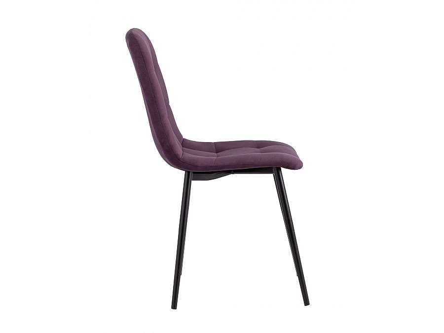 Стул Oliver велюр фиолетовый