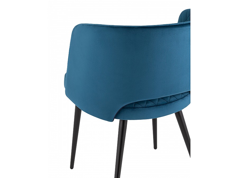Стул-кресло Дарелл велюр синий