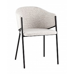 Стул обеденный Carmel бело-серый