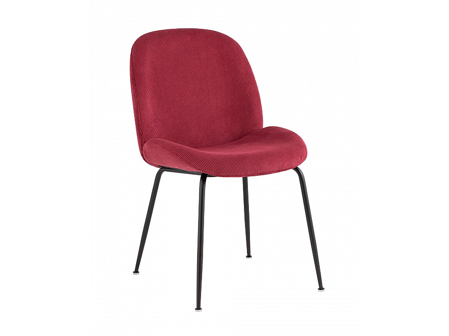 Стул Beetle велюр красный