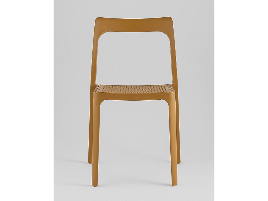 Стул обеденный Marty пластиковый охра