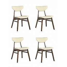 Стул обеденный TOR кремовый ПУ 4 шт.