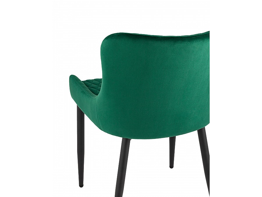 Стул Ститч велюр изумрудный