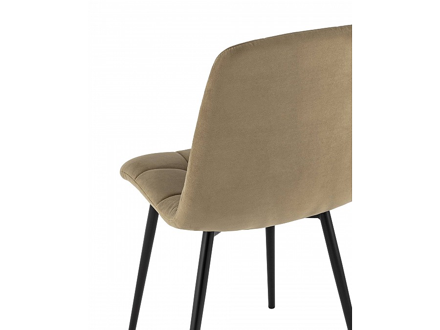 Стул Oliver велюр капучино