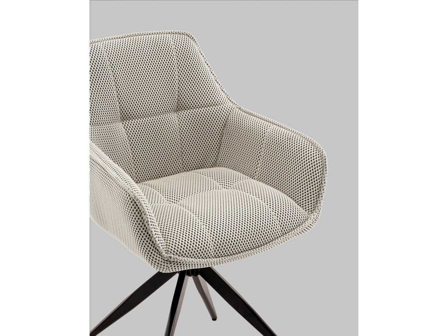 Стул обеденный Alba бежевый ткань Sonic