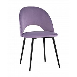 Стул Меган велюр сиреневый