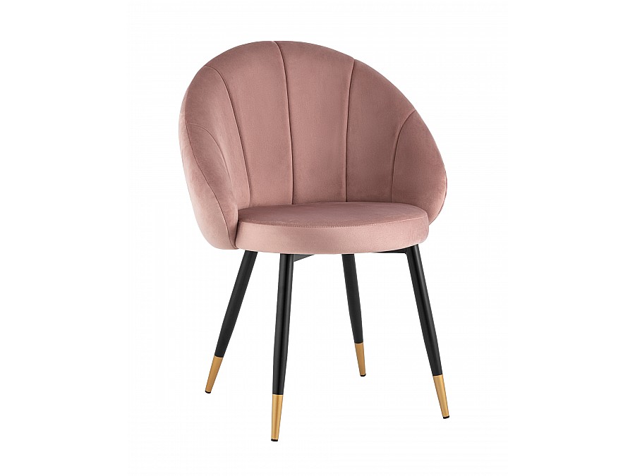 Стул Наоми велюр розовый