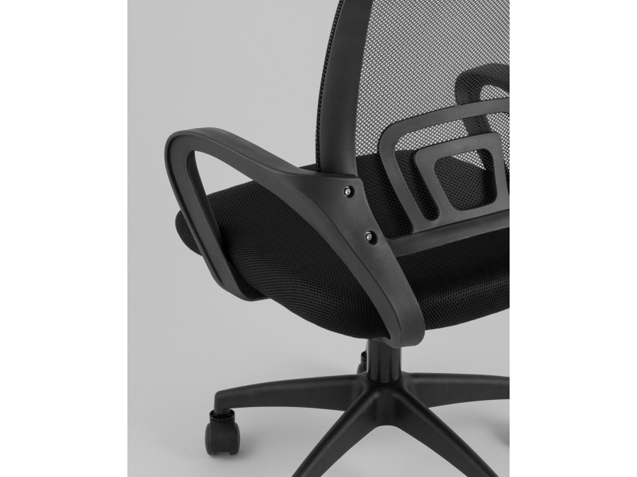 Кресло офисное TopChairs Simple SN черный