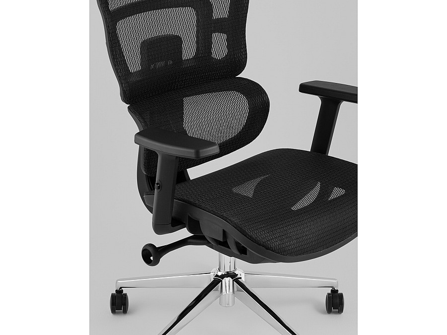 Кресло офисное TopChairs Techno Professional черный