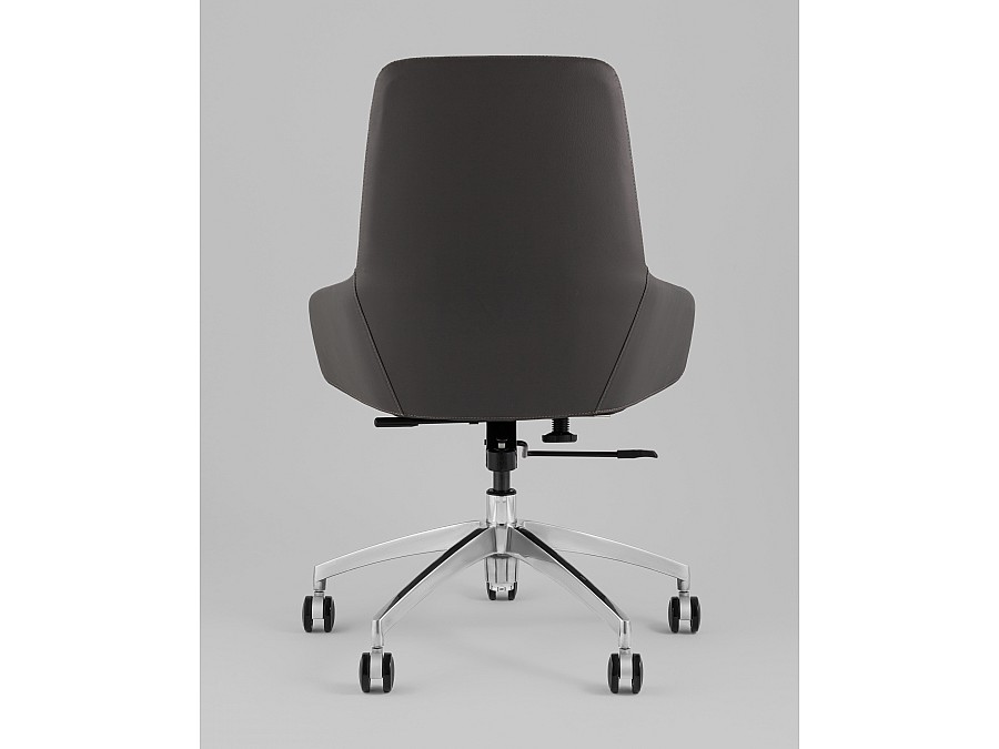 Кресло офисное TopChairs Soulo светло-серый, серый