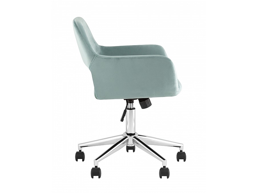 Кресло офисное ROSS велюр серо-зеленый