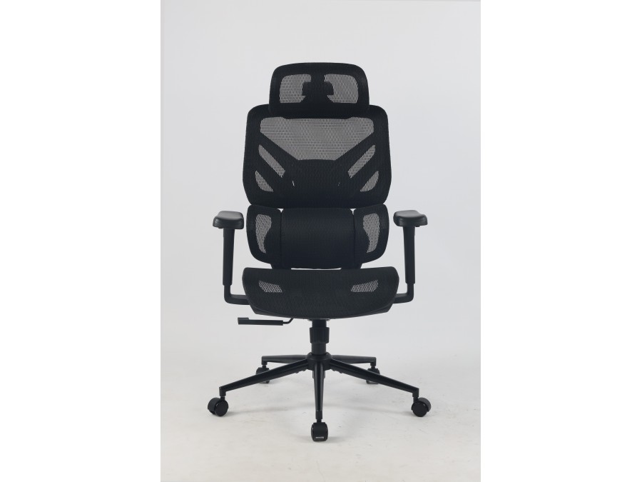 Кресло офисное TopChairs Structo черная сетка