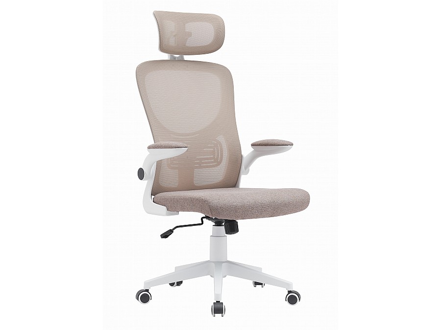Кресло офисное TopChairs Airone бежевый ткань