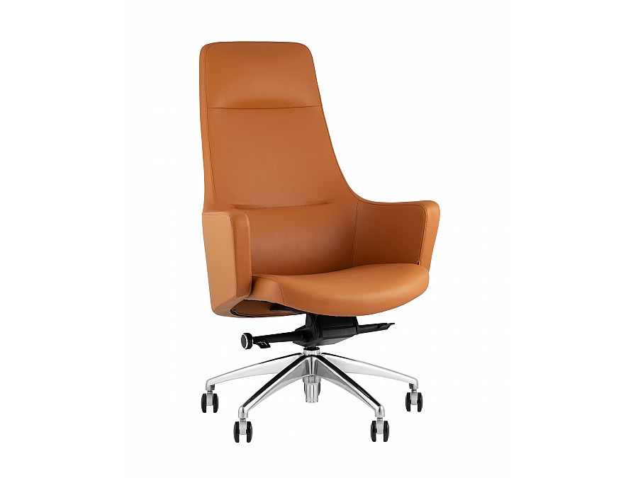Кресло руководителя TopChairs Ferris коричневое