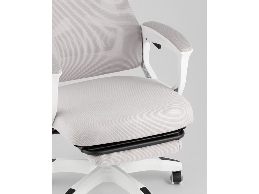 Кресло офисное TopChairs Vecto серый