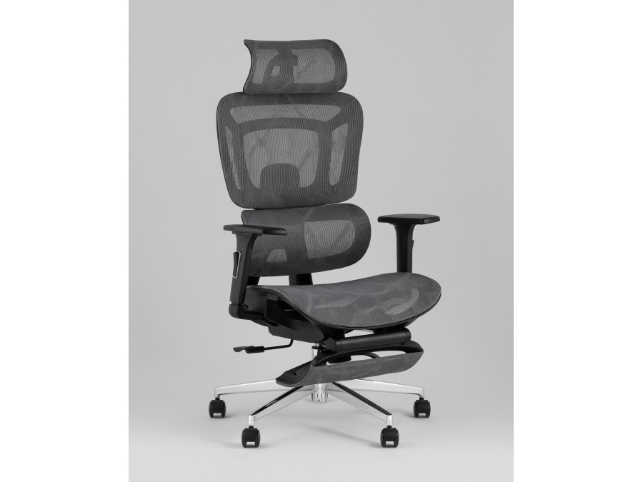 Кресло офисное TopChairs Nimbus серый