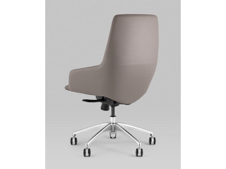 Кресло офисное TopChairs Bow серый