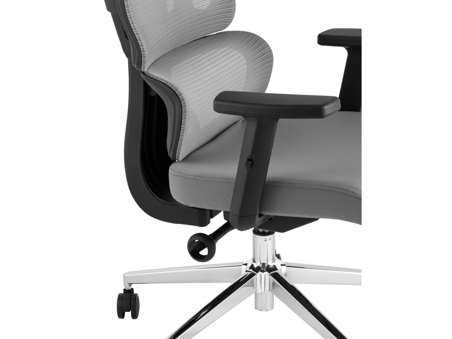 Кресло офисное TopChairs Techno серый