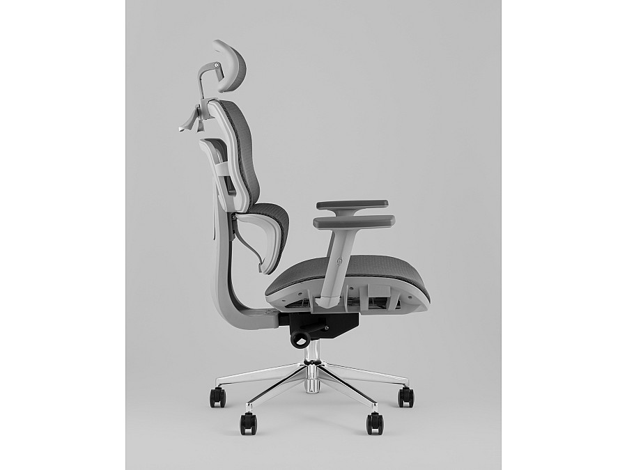 Кресло офисное TopChairs Techno Professional серый
