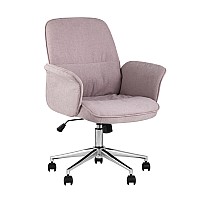 Стул офисный Simona розовый