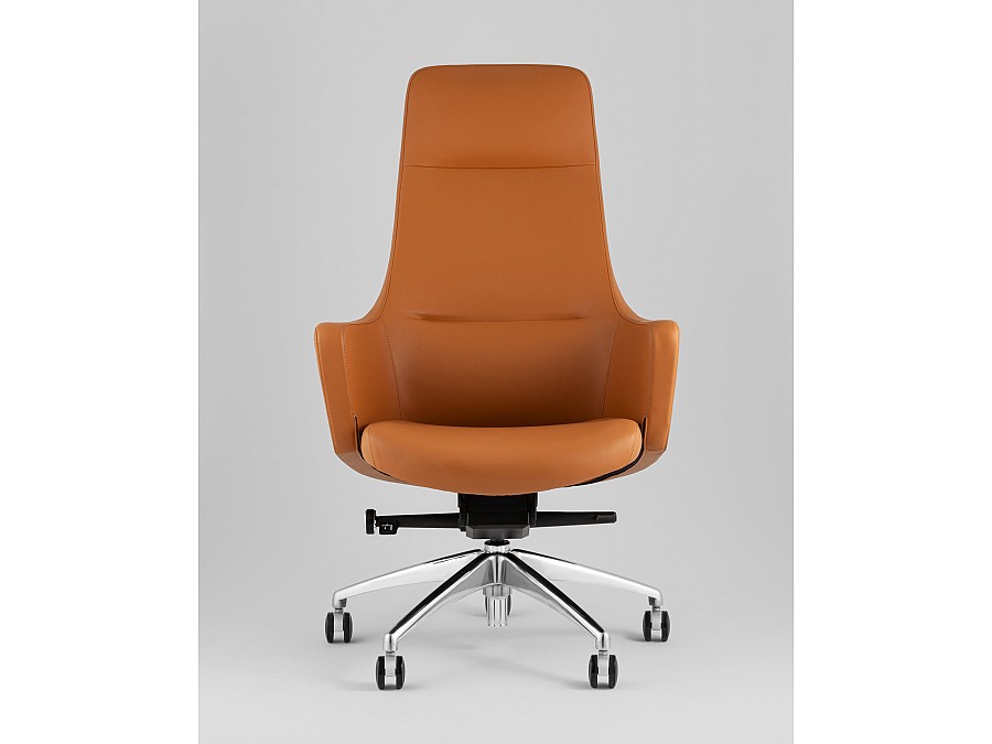 Кресло руководителя TopChairs Ferris коричневое