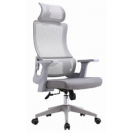 Кресло офисное TopChairs Vantage серый