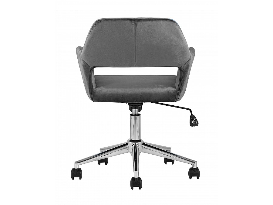 Кресло офисное Ross велюр серый