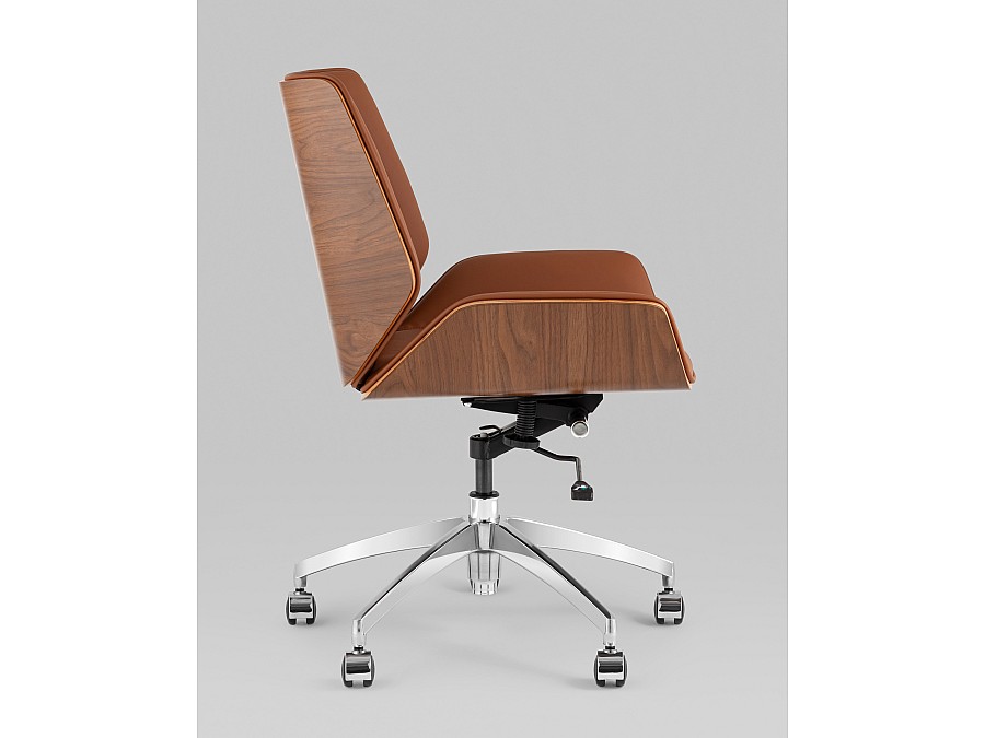 Кресло офисное TopChairs Crown SN коричневый