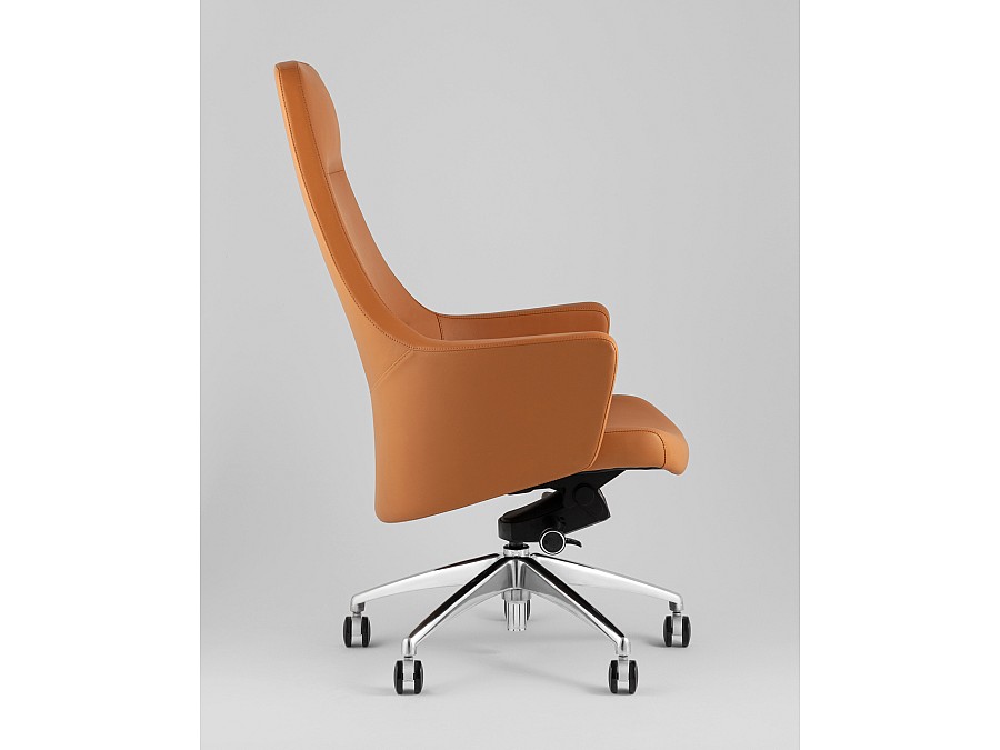 Кресло руководителя TopChairs Ferris коричневое