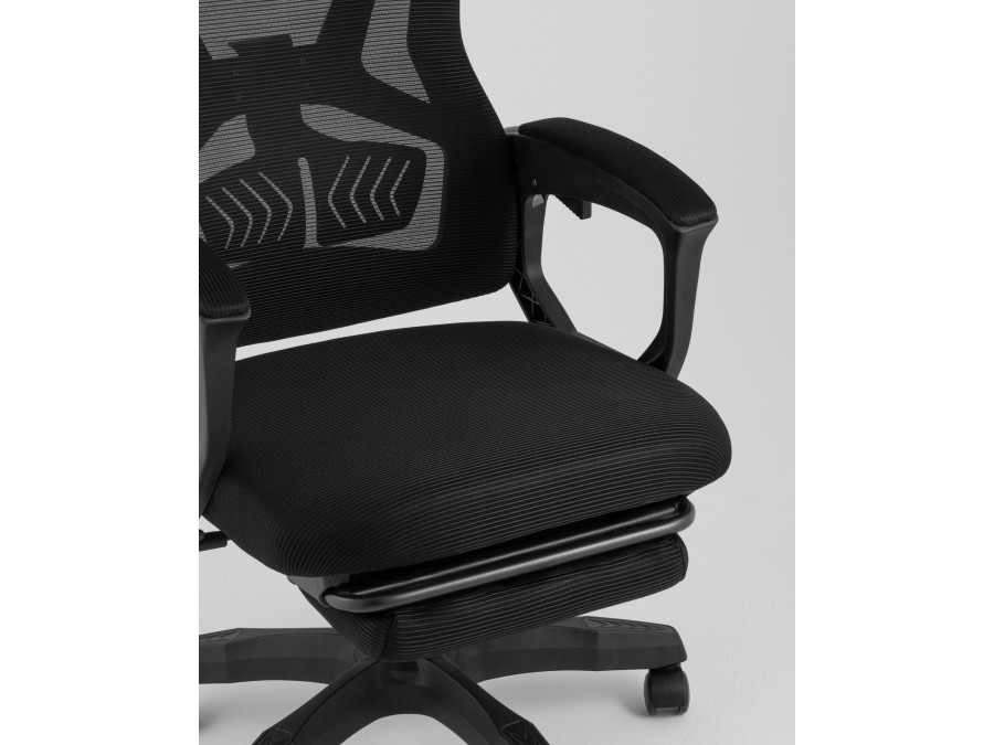 Кресло офисное TopChairs Vecto черный