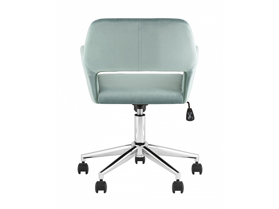 Кресло офисное ROSS велюр серо-зеленый