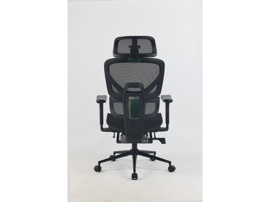 Кресло офисное TopChairs Vertus черная сетка