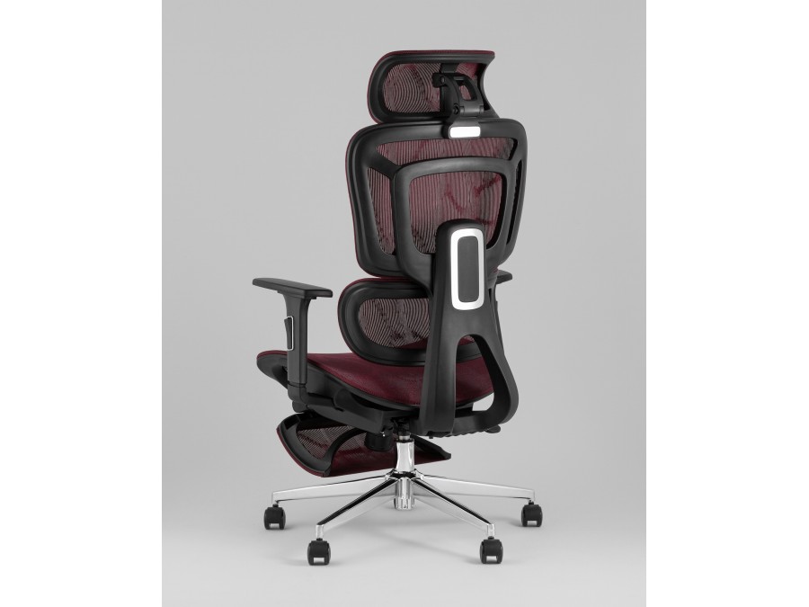 Кресло офисное TopChairs Nimbus бордовый