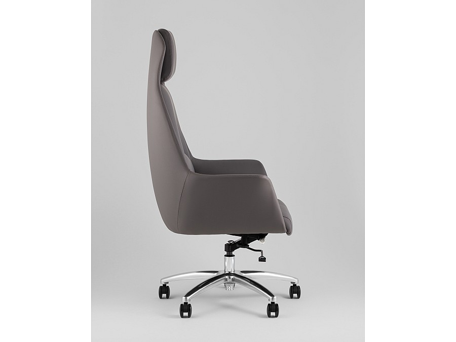 Кресло руководителя TopChairs Viking NEW серое