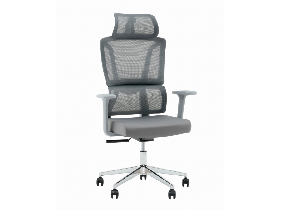 Кресло офисное TopChairs Forward серый