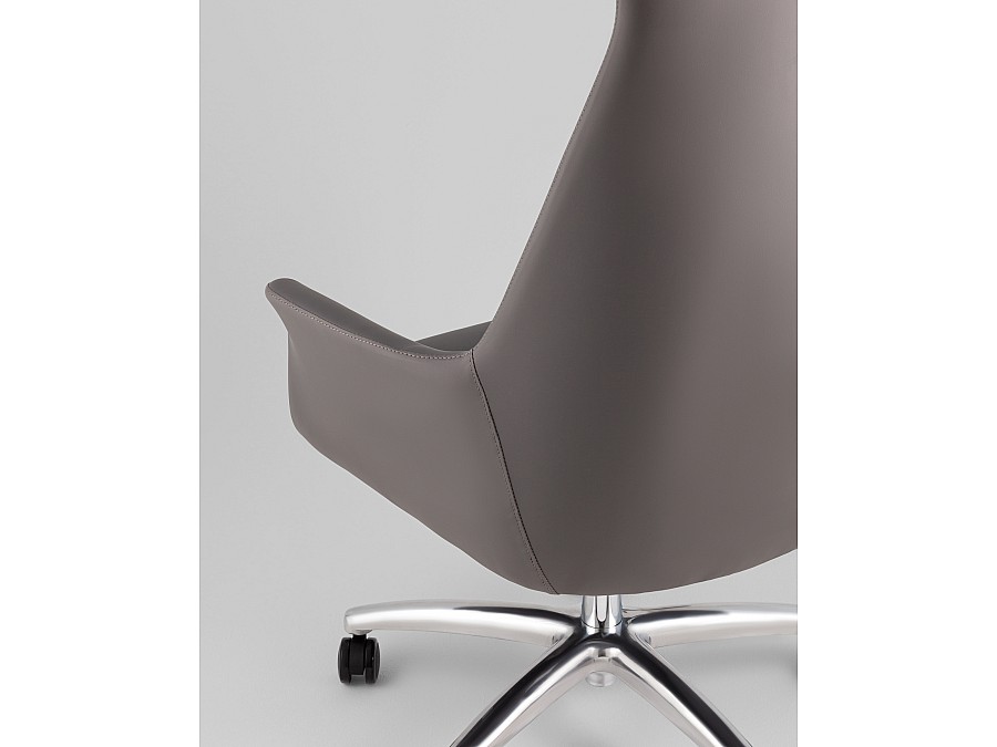 Кресло руководителя TopChairs Viking NEW серое