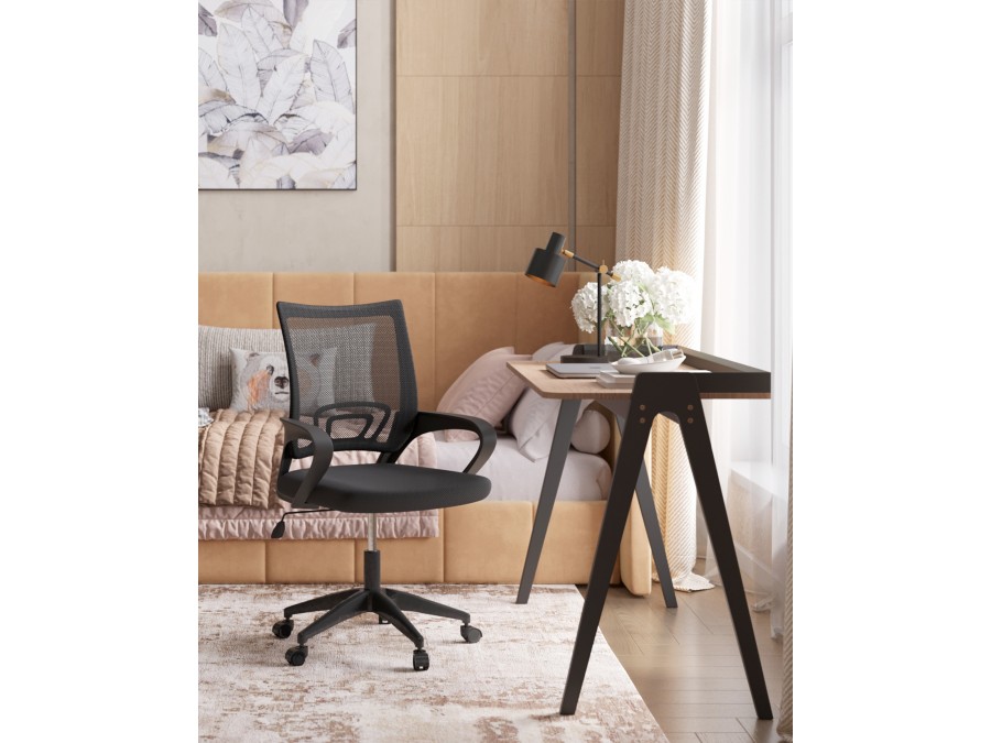 Кресло офисное TopChairs Simple SN черный