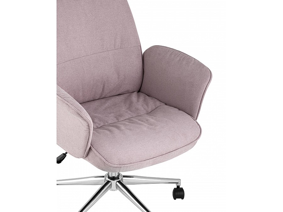 Стул офисный Simona розовый
