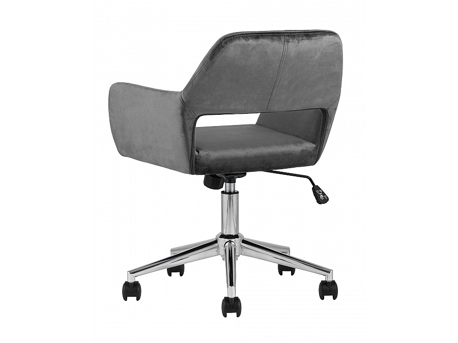 Кресло офисное Ross велюр серый