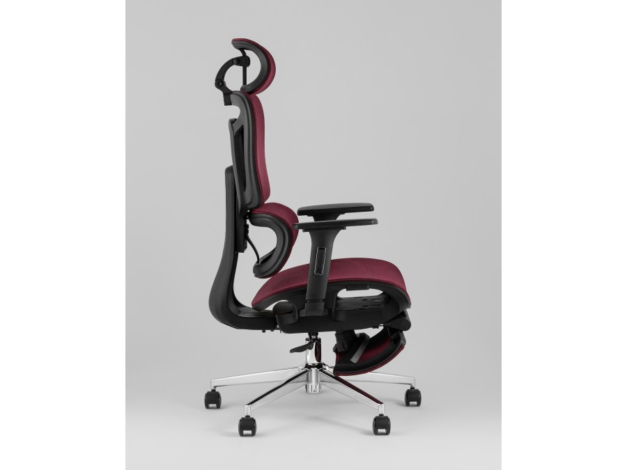 Кресло офисное TopChairs Nimbus бордовый