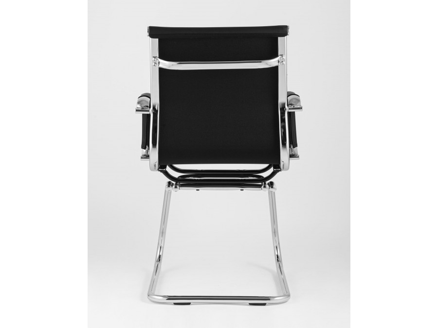 Кресло для посетителей TopChairs Visit черное 2 шт.