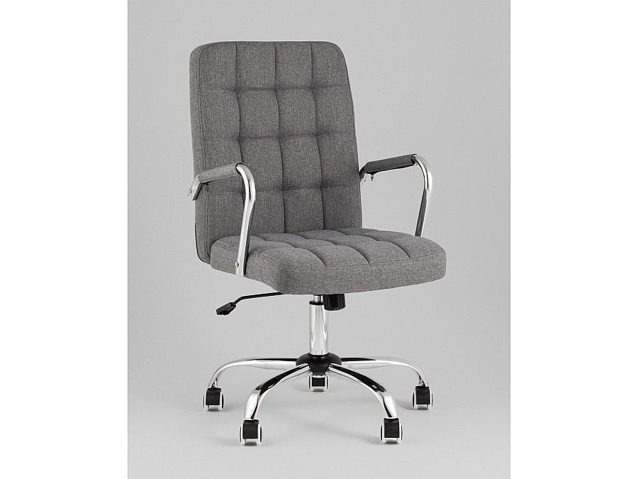 Кресло офисное TopChairs Comfo серый