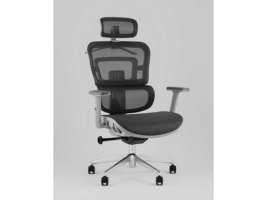 Кресло офисное TopChairs Techno Professional серый