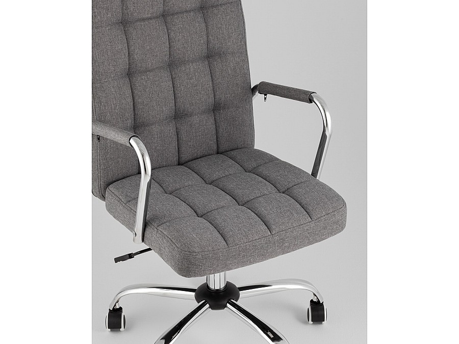 Кресло офисное TopChairs Comfo серый